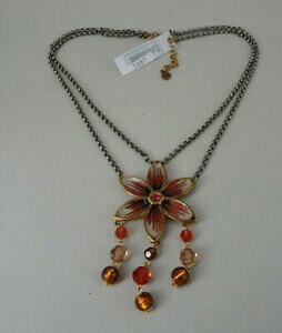 yzWG[EANZT[ Agqui[fUCRA[S[ht[gp[YX}gXtXL[Gcanton hubner design collier fiore oro topaz smalto swarovski eleme