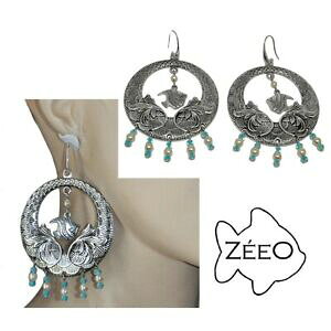 yzWG[EANZT[ [IrW[Ofu[NhCIWivPA[WFg|A\zeeo bijoux grandes boucles doreilles originales plaque argent poisson perle