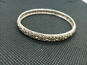 yzWG[EANZT[ uXbgt@^CW[^A[WetBjVuAgWXtbracelet fantaisie metal argente finition brilliante jonc ref s395