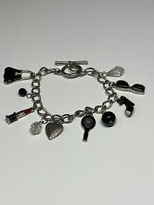 �y���������z�W���G���[�E�A�N�Z�T���[ �u���X���b�g�A���V�A�����B���e�[�W�A���W�����e�u�����P�Xbracelet ancien vintage argente breloques e 183