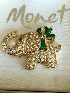 yzWG[EANZT[ Be[WuVVOllGt@g_\Rtbroche vintage signe monet elephant dans son cret