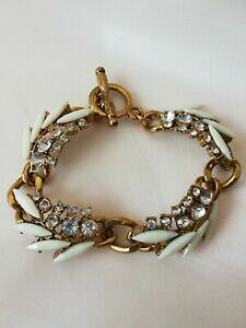 yzWG[EANZT[ NX^Be[WpluXbgvintage floral panel bracelet with crystal 60