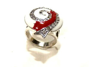 yzWG[EANZT[ rW[oOt@^CW[GXJSG}CGXgXOCfAv[Jh[bijou bague fantaisie escargot emaille et strass ring ideal pour cadeau