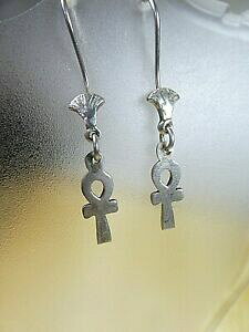 yzWG[EANZT[ Be[WGWvgoCoANy_gCOsplendido vintage egyptian revival ankh orecchini pendenti