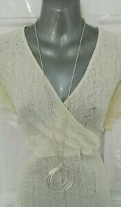 yzWG[EANZT[ Vo[g[Xe[gg_jYNVbNRX`[lbNXtono argento lunga ts taking shape dichiarazione collana costume modernist classic