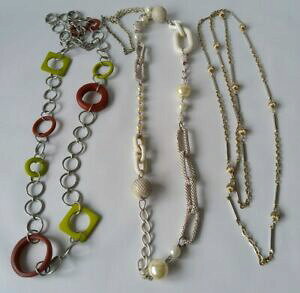 �y���������z�W���G���[�E�A�N�Z�T���[ �X�`���l�b�N���X�t���b�p�[���g���t�@���L�[���W���G�i����tre vintage 1960s 70s styl collane flapper retro funky smalto di resina