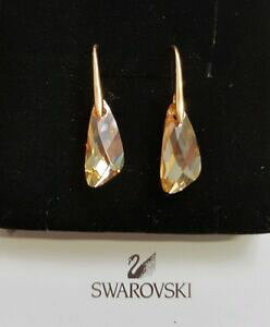 yzWG[EANZT[ XtXL[NX^hbvCOXtXL[S[fVhEorecchini a goccia cristallo swarovski autentico elemento swarovski golden shadow