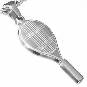 yzWG[EANZT[ yfeBtuPX|[cPbghejXAAVGCILVupendentif breloque sport raquette de tennis en acier inoxydable