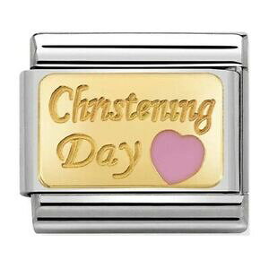 yzWG[EANZT[ m~l[gNVbNS[h[Yn[gx[eBYy_gnomination classic oro rosa cuore battesimo ciondolo 03028422 rrp  22