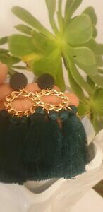 yzWG[EANZT[ yfBGeXIWiO[GX_hhkG{XCOI[Qu[Npendientes originales verde esmeralda dorado nuevos orecchini ohrring