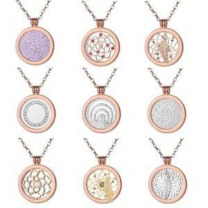 yzWG[EANZT[ [YS[h[YE[}RClbNXZ`ORCg[[_I~[goro rosa rose donna coin collana 70 cm di lunghezza moneta r