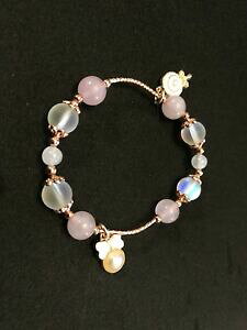 yzWG[EANZT[ r[YVo[X^[OnhCht@bVuXbgbracciale con perline donne ragazze argento sterling alla moda fatto a mano