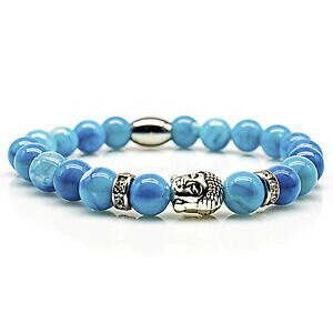 yzWG[EANZT[ AK^uXbguXbgp[uXbgV[uEub_Vo[wbhXeXX`[agata braccialetto bracelet perle bracciale seeblau buddh