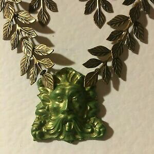 yzWG[EANZT[ O[nhwhlbNXCO_[NS[hbLZbgEBbJtFXeBogreen man a mano collana e orecchini set placcato oro scuro wicca fes