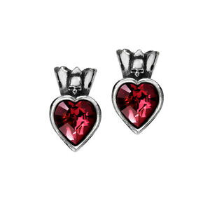 yzWG[EANZT[ fB[XK[YCOn[gVFCvXtXL[NX^Vo[s[^[signore e ragazze orecchini forma a cuore swarovski crystal argento peltro 