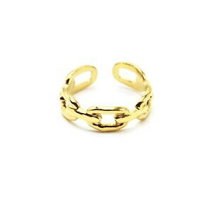 yzWG[EANZT[ oOAlAEAxbNOCYAVGhbg962f bague anneau avec gros maillons acier dore