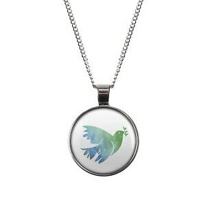 �y���������z�W���G���[�E�A�N�Z�T���[ �}�C�����[�l�b�N���X���`�[�t�t�t���[�f���X�^�E�x�y�[�X�c�C�O���b�T�[�t�@�[�x���V���o�[mylery collana con motivo friedenstaube pace ramoscello wasserfarben arg