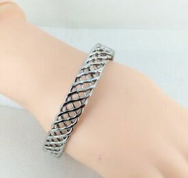【送料無料】ジュエリー・アクセサリー アガサパリシルバートーンブレスレット£agatha paris bracciale in tono argento, 7519cm rrp £ 55