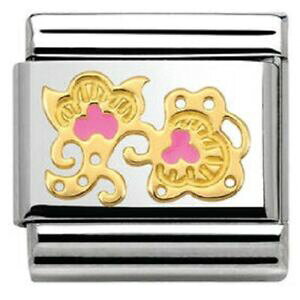 �y���������z�W���G���[�E�A�N�Z�T���[ �m�~�l�[�g�N���V�b�N�J�V�~�A�t�����[�o�b�h�S�[���h���[�Y��nomination classic cashmere fiore buds linkororosa rif 03028118 �� 2500