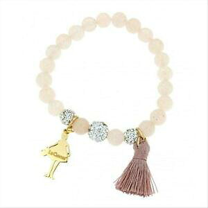 yzWG[EANZT[ GXeBbNuXbgJ[Yibs[iJ[p[NX^bracciale elastico le carose brspr02 con perle colorate nappina e cristalli