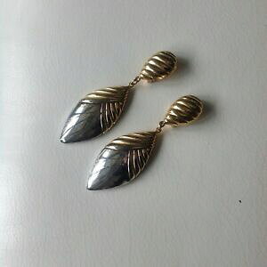 yzWG[EANZT[ Be[WtH[YtH[YVo[hbvCONbvdonna vintage follie follie oro e argento goccia orecchini a clip