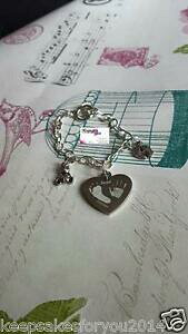 yzWG[EANZT[ p[\iCYn[guXbg`[nOAbvfoto personalizzata incisa cuore bracciale con charm o inlibera da appendere charm