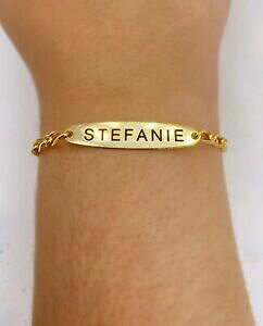 yzWG[EANZT[ m[uuXbgXet@j[S[hbLuXbgnobile bracciale stefanie placcato oro nome bracciale regalo