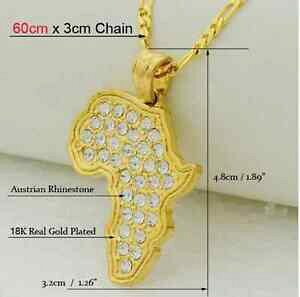 yzWG[EANZT[ AtJXgXqbvzbvS[hbLlbNX`F[y_gmappa africa paese strass hip hop 18k oro placcato collana catena ciondolo