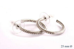 yzWG[EANZT[ NIXtXL[NX^rW[le bijou creolen swarovski cristalli 25 mm