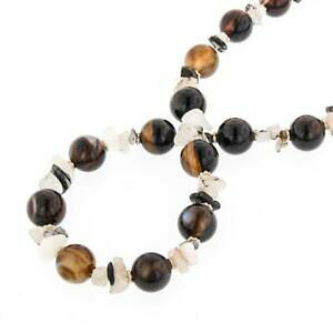 yzWG[EANZT[ IWiEhAK^p[lbNX419cm luccicante originale rotondo agata collana perle