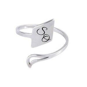 yzWG[EANZT[ fBXeXX`[OVOTCYVo[id melody in acciaio inox anello con incisione a scelta taglia unica argento box