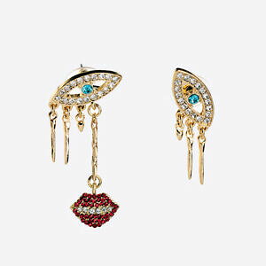 yzWG[EANZT[ AV~gbNACYIWi}EXCOCujOEFfBOorecchini a perno asymitrique occhi bocca originale sera matrimonio nn1