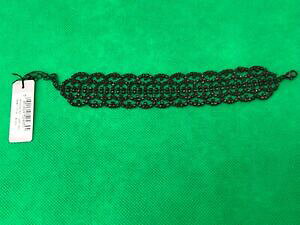 yzWG[EANZT[ W`[hubNr[Y^OuhuXbgjon richard nero con perline decorative bracciale nuovo di zecca con tag