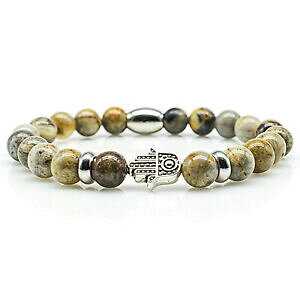 yzWG[EANZT[ AK^uXbguXbgp[uXbgnht@eB}Vo[XeXX`[agata braccialetto bracelet perle bracciale mano fatima argento 8m