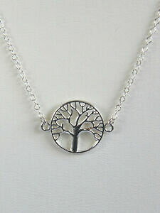 yzWG[EANZT[ Vo[X^[Oy_gnhChlbNXbeautiful 165 argento sterling 925 albero della vita ciondolo collana fatto a mano