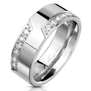 yzWG[EANZT[ N[{fBA[gRO{OXeXtCXtapsis coolbodyart R dito anello nastro anello in acciaio inox argento lucido lucidata fresatu