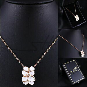 yzWG[EANZT[ [YlbNXg[[`F[[YS[hXtXL[RNX^P[Xcollana amp; rimorchio rose, catena da donna, oro rosa, swarovski R cristalli, in