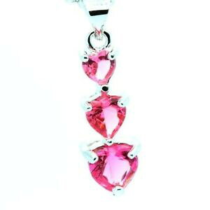 【送料無料】ジュエリー・アクセサリー ジルコニウムペンダントホワイトゴールドメッキチェーンciondolo ossido di zirconio 3 x 46 mm placcato oro bianco 18 k catena