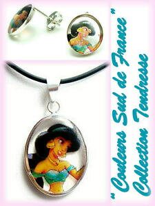 yzWG[EANZT[ prW[t@yfeBtu[Nh[A[WFgWX~parure bijou enfant pendentif amp; boucles doreilles argent jasmine