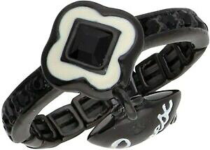 yzWG[EANZT[ QXWGubNX`[OXtXL[~Xguess jewels anello in acciaio nero e swarovsky ubr81133s50 nuovo, mis 10