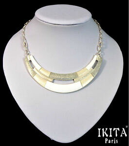 yzWG[EANZT[ Xe[ggCL^lbNXp`F[Vo[|[ht@IzCglusso statement collana ikita parigi catena smalto argentato faraone bianco