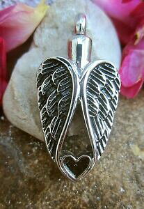 yzWG[EANZT[ beBA[XeXX`[n[gg[[lutti memory urne eternity rimorchio cuore in acciaio inox con ali riempibile