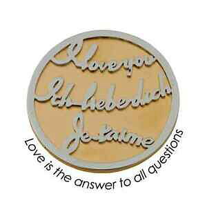 yzWG[EANZT[ NICXeXRCTCYquoins moneta in acciaio inox qmod 08lg taglia l love e the answer to all questions