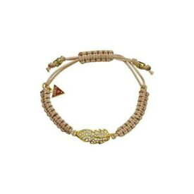 【送料無料】ジュエリー・アクセサリー ブレスレットベージュゴールドゴールドスワロフスキーbracciale donna guess ubb21340 corda beige gold dorato swarovski