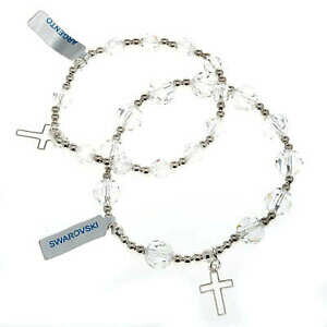 yzWG[EANZT[ Vo[uXbgXtXL[TCYbracciale argento 925 e swarovski 2 misure