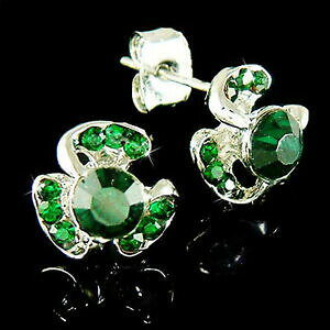 yzWG[EANZT[ N[o[?N[o[CXtXL[NX^ACbVZgpgbNCO3 quadrifoglio ~ trifoglio in swarovski cristallo irish san patrizio or