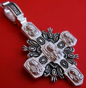 �y���������z�W���G���[�E�A�N�Z�T���[ ���V�A�A�C�R���N���X�L���X�g�V���o�[icona ortodossa russia croce cristo crocifissione argento 925 regalo 134