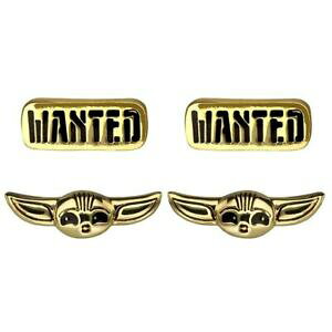 yzWG[EANZT[ X^[EH[Y}_AU`ChcCX^bhCOZbgstar wars the mandalorian the child twin stud earrings set