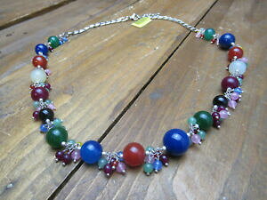 yzWG[EANZT[ lbNX}`WF}r[YAK^I[jcFNH[c[YXe[ggcollana multi gemma perline agata onice quarzo rosa dichiarazione