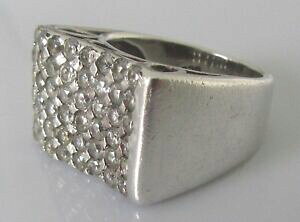 【送料無料】ジュエリー・アクセサリー ジェムストーンシルバーリングシルバースターリングホワイトジェムストーンクラスタリングサイズanello dargento gemstone 925 argento sterling bianco gemstone clus